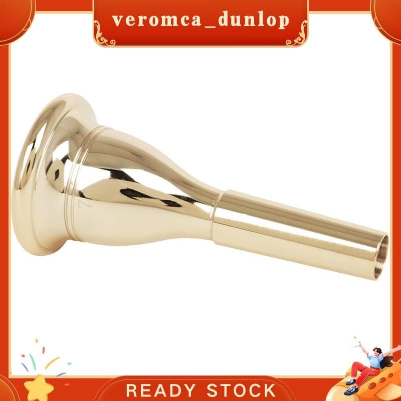 Tuba Bocal De Construção De Latão Sólido Banhado A Ouro Acessórios Para Instrumentos Musicais Dourado