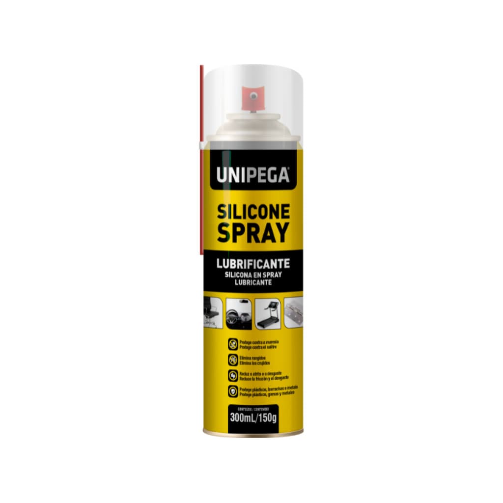 SILICONE LÍQUIDO SPRAY UNIPEGA 300ML