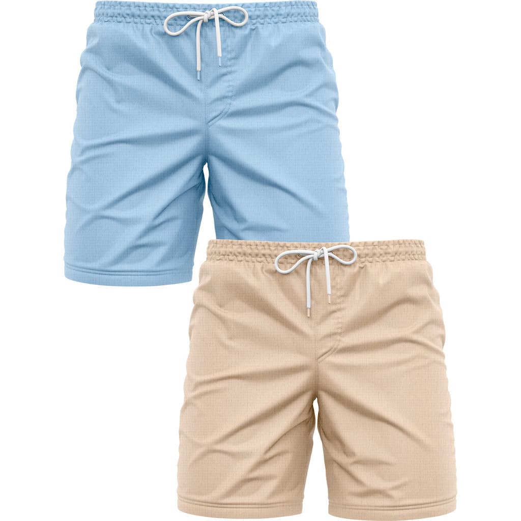 Kit 2 Short Bermuda Linho Masculino Mauricinho Verão Premium