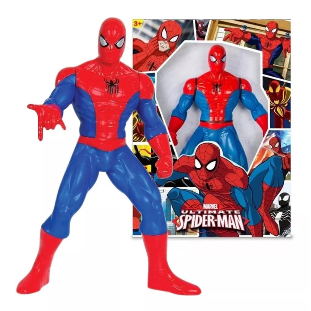 Boneco Homem Aranha Grande 50 cm Revolution Spider Marvel