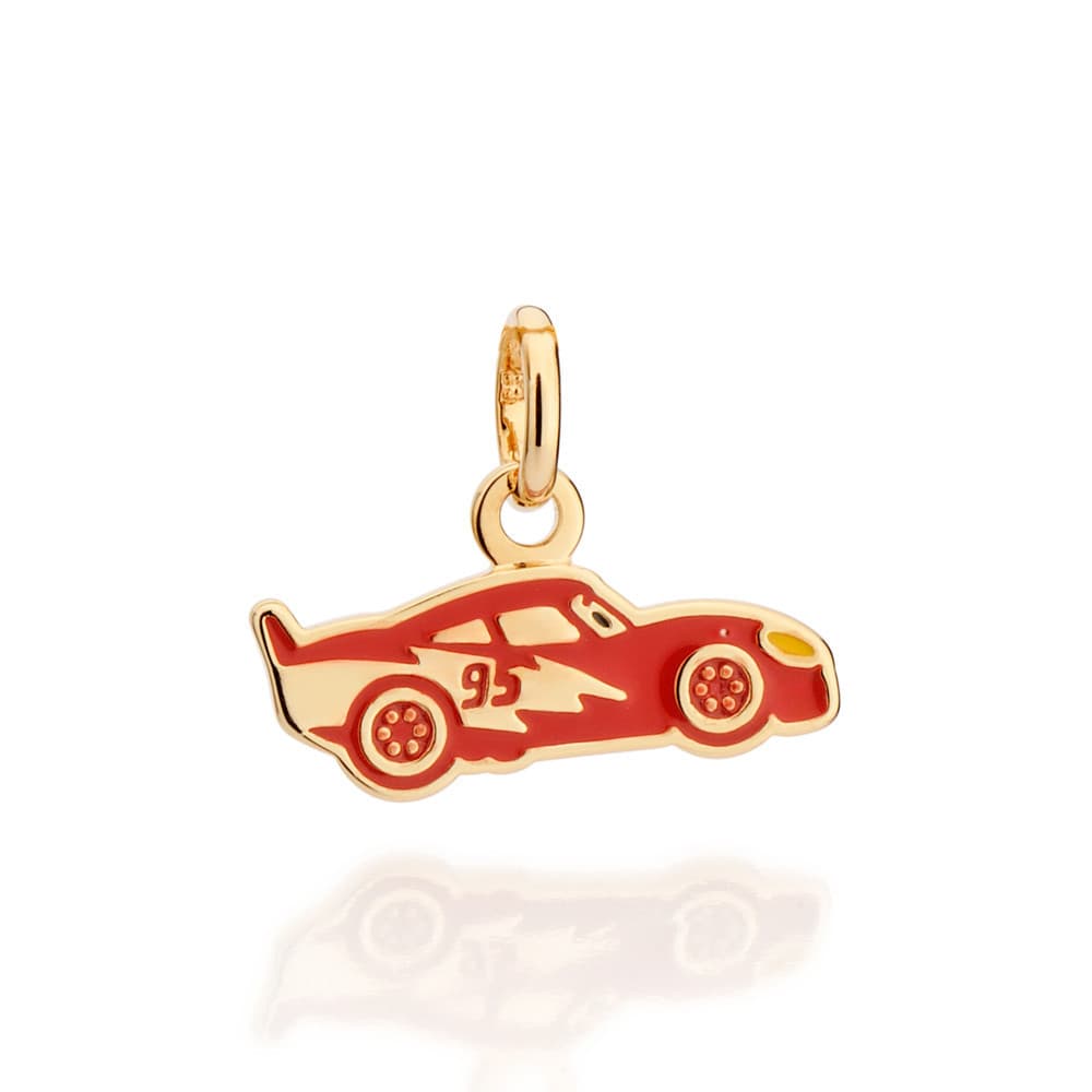 Pingente Rommanel Relâmpago McQueen Disney Original - 542819