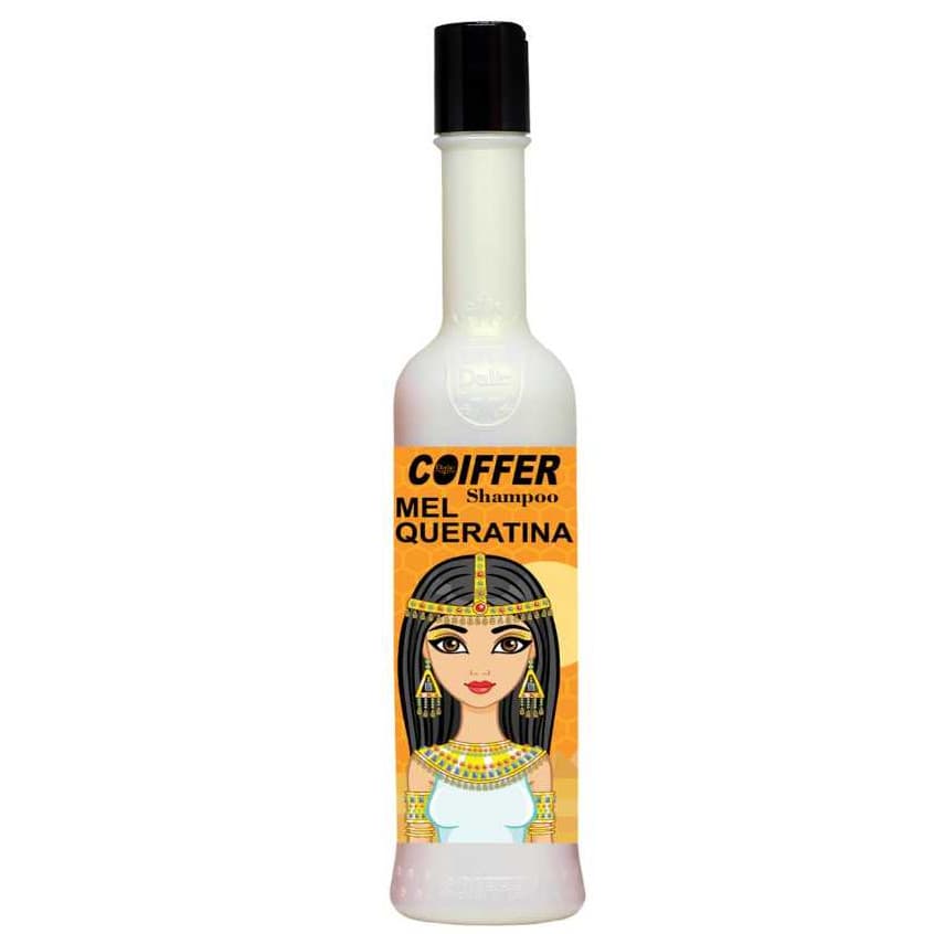 Shampoo Mel e Queratina Coiffer 300ml Nutrição e Brilho