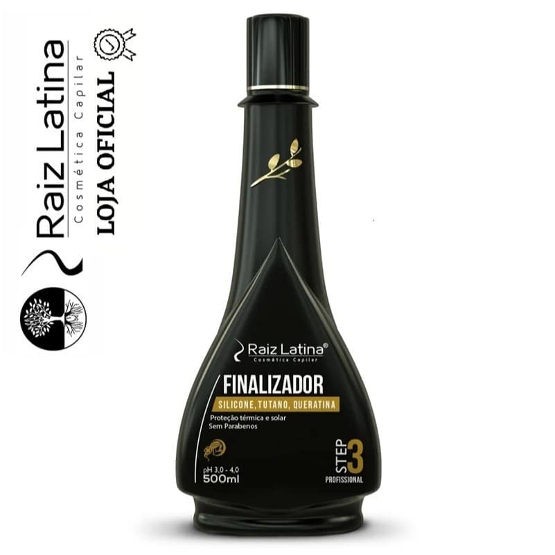 Creme Finalizador Leave-in 500ml Silicone Tutano e Queratina Raiz Latina