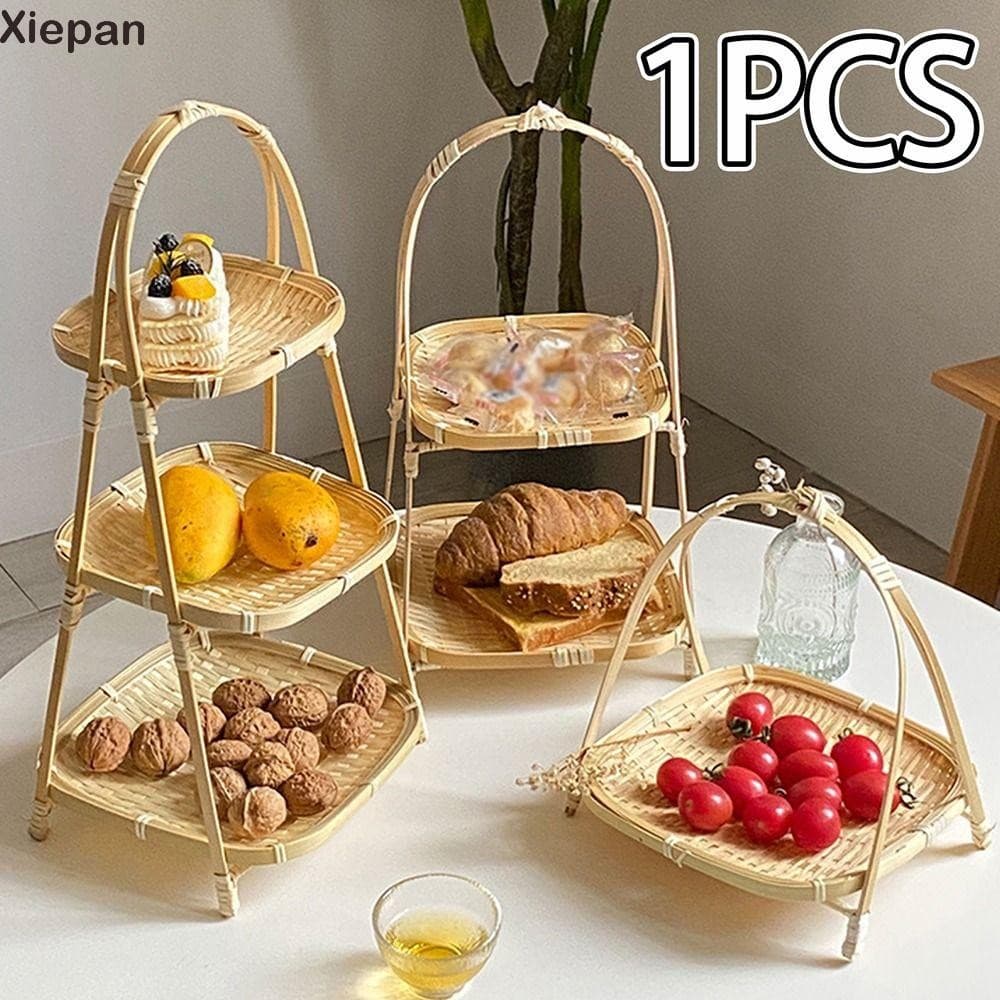 XIEPANGO 1 Unidade De Cesta De Armazenamento , Frutas , Alimentos E Vegetais Para Tecida De Cozinha , Multifuncional