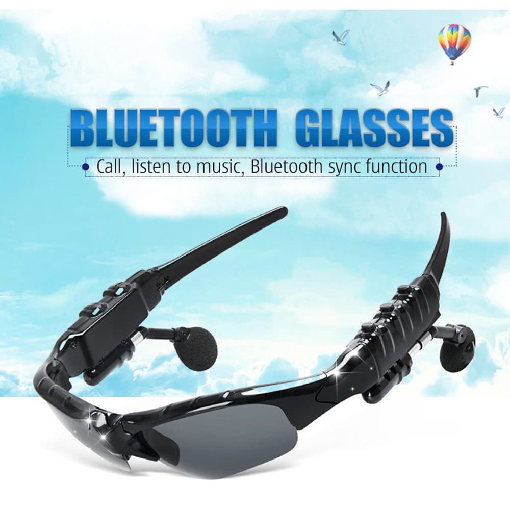 Óculos De Sol Sem Fio Bluetooth De Proteção Para Fone De Ouvido