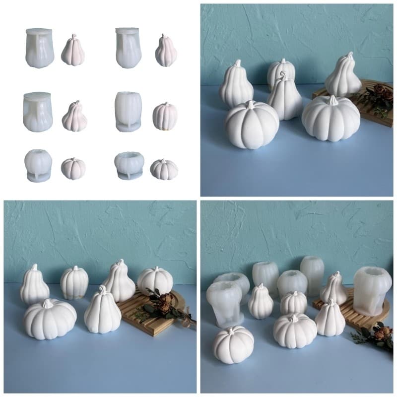 Molde De Silicone Doublebuy Para Artesanato De Aromaterapias De Abóbora , Decoração Casa
