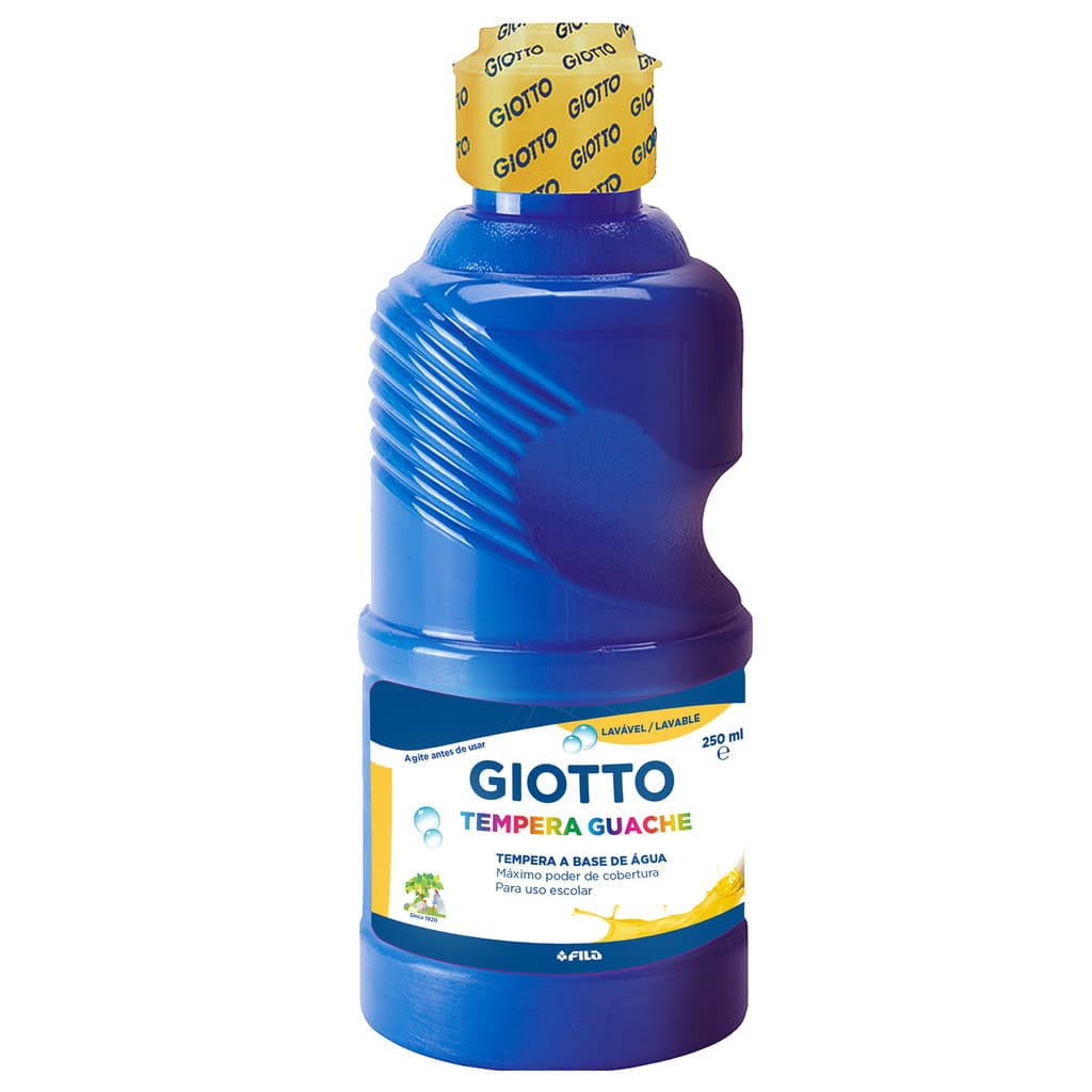 GUACHE 250 ML ESCOLAR AZUL GIOTTO