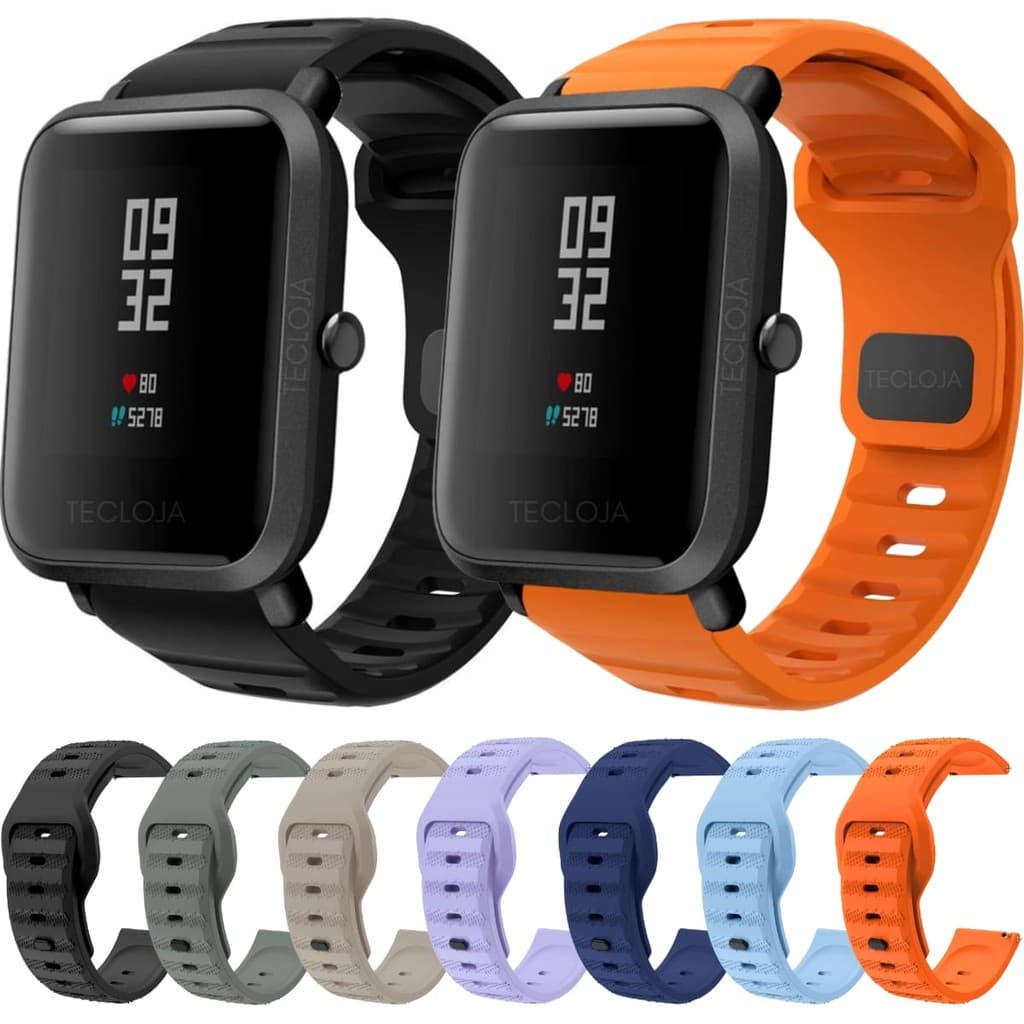 Pulseira Para Amazfit Bip, Bip Lite Pulseira Silicone Para Amazfit Bip S, Bip S Lite Pulseira 20mm