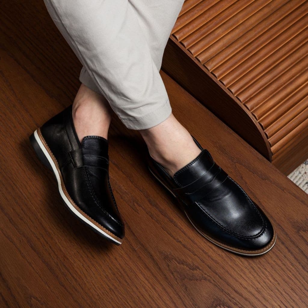 Sapato Masculino Mocassim Social Milan Moderno e Versátil Conforto Estilo Festa Casamento Igreja Dia dos Pais