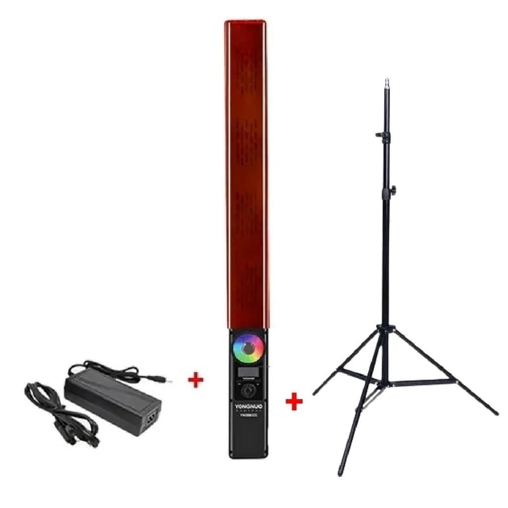 Bastão de led YN360 III Pro RGB com fonte e tripe 2M
