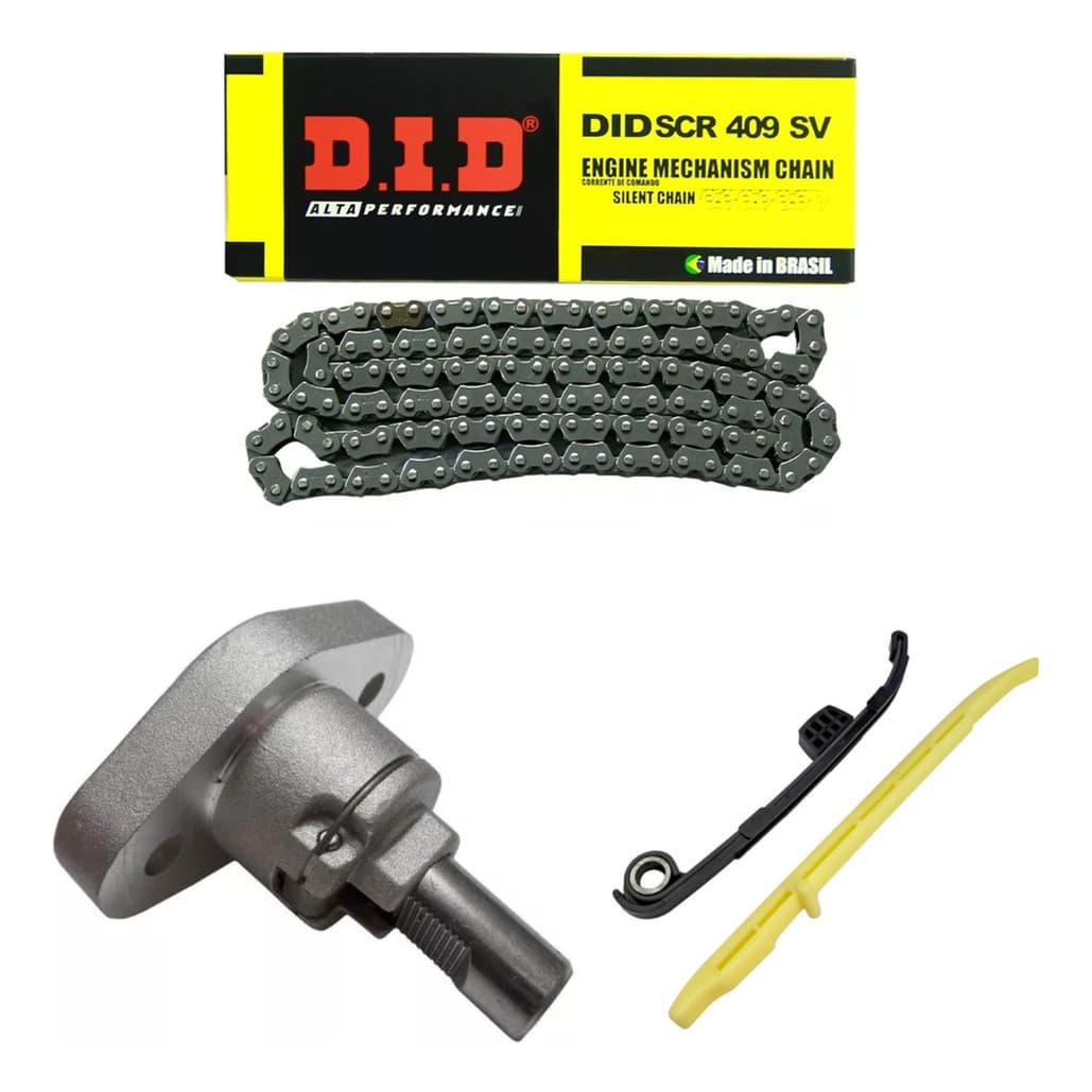 Corrente Comando+tensor +guia+acionador Titan 150 - Promoção