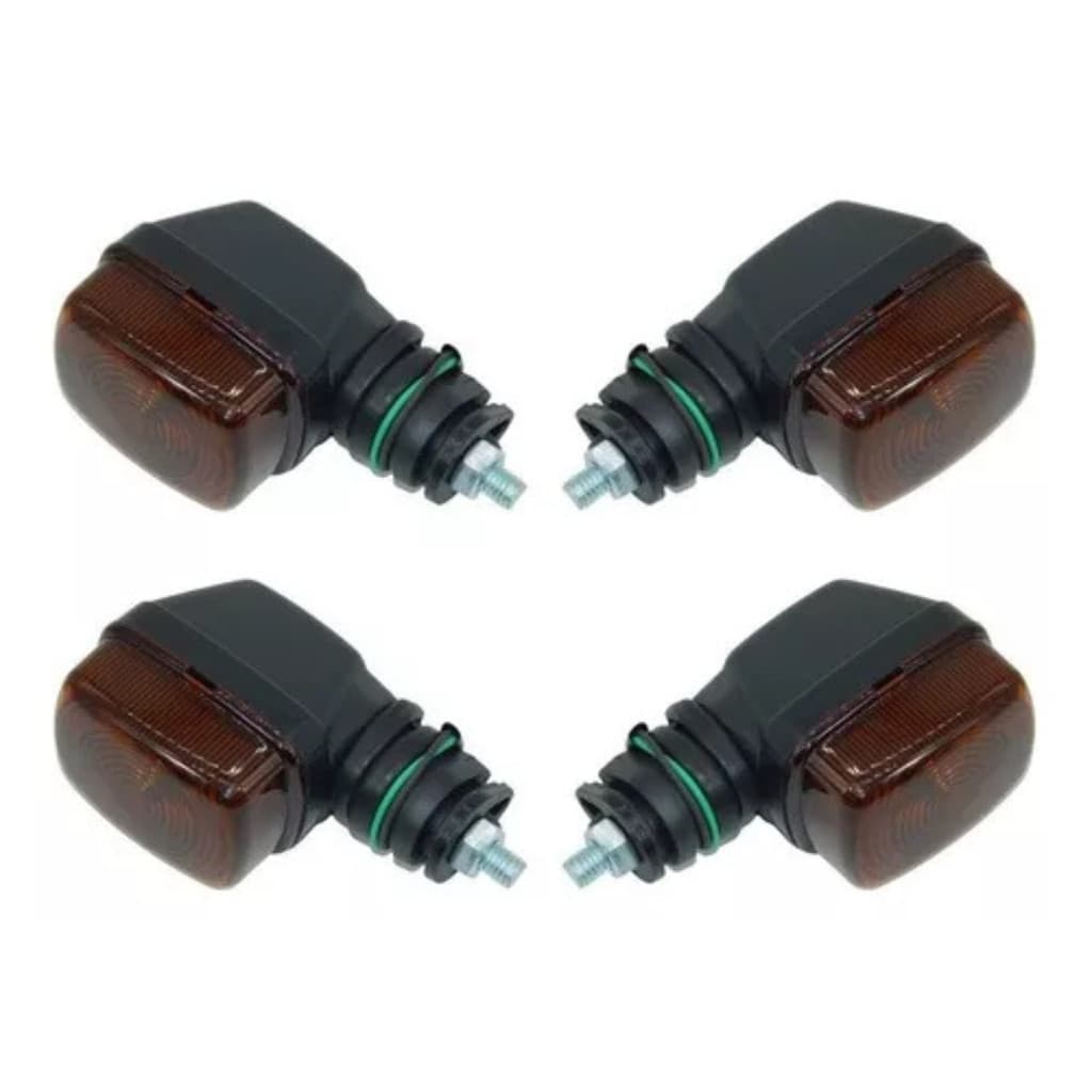 KIT 4 Pisca Seta Yamaha YBR 125 04/08 - XTZ 125 03/08 - AMBAR