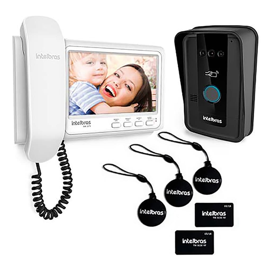 Vídeo Interfone C/ Tag  Ivr 7 Id Intelbras