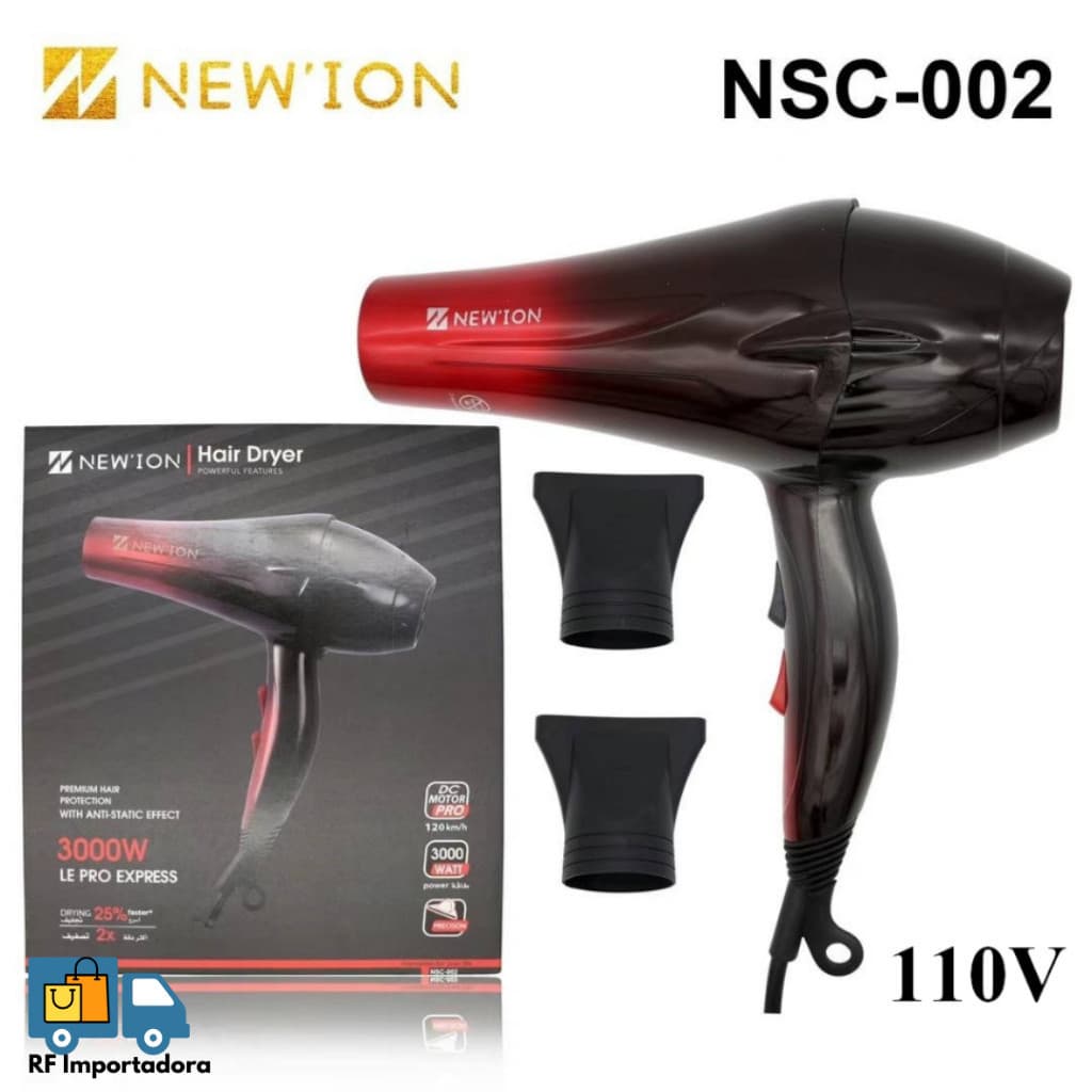 Secador De Cabelo 110V New'ion Compacto