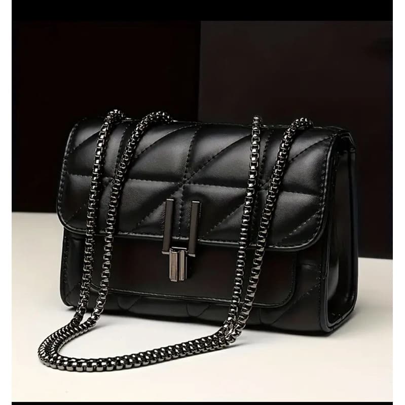 bolsa feminina transversal ombro crossbody passeio alça corrente Y [8780]
