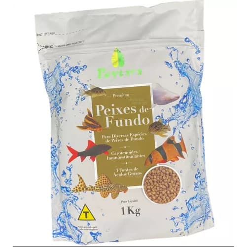 Ração Peixes de Fundo Poytara 1kg
