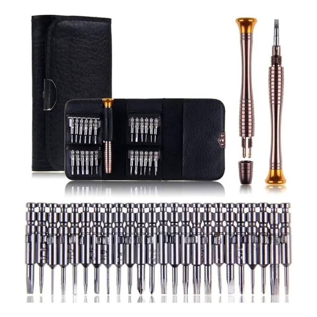 Kit Chave De Precisão 25 Em 1 Fenda, Philips, Y ,torx