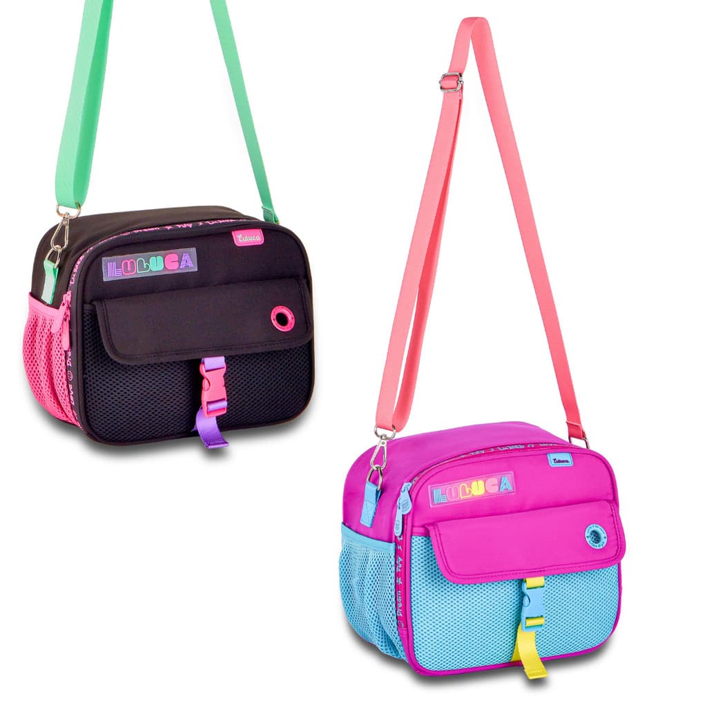 Lancheira Feminina Lulike Com Tecido Térmico 02 Bolso Luluca - Clio Style
