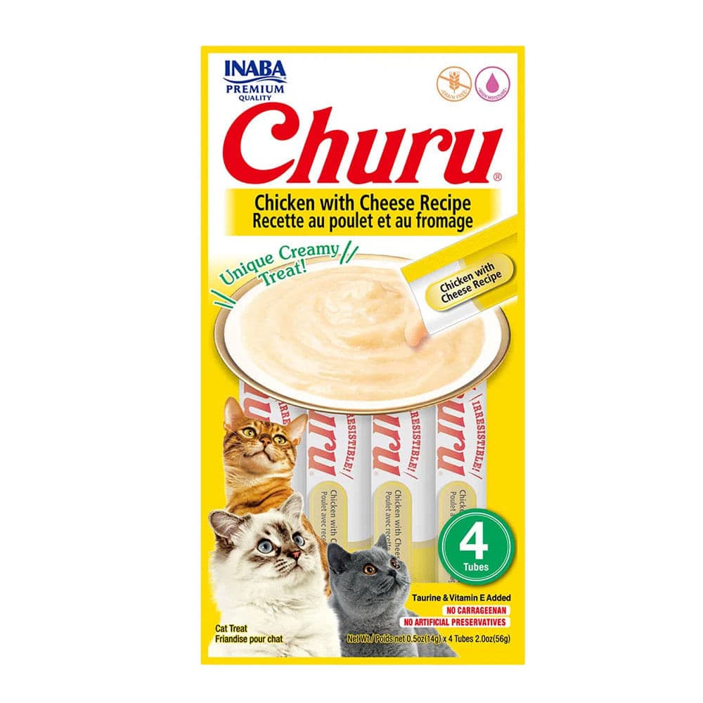 PETISCO CHURU GALINHA E QUEIJO GATOS 56G