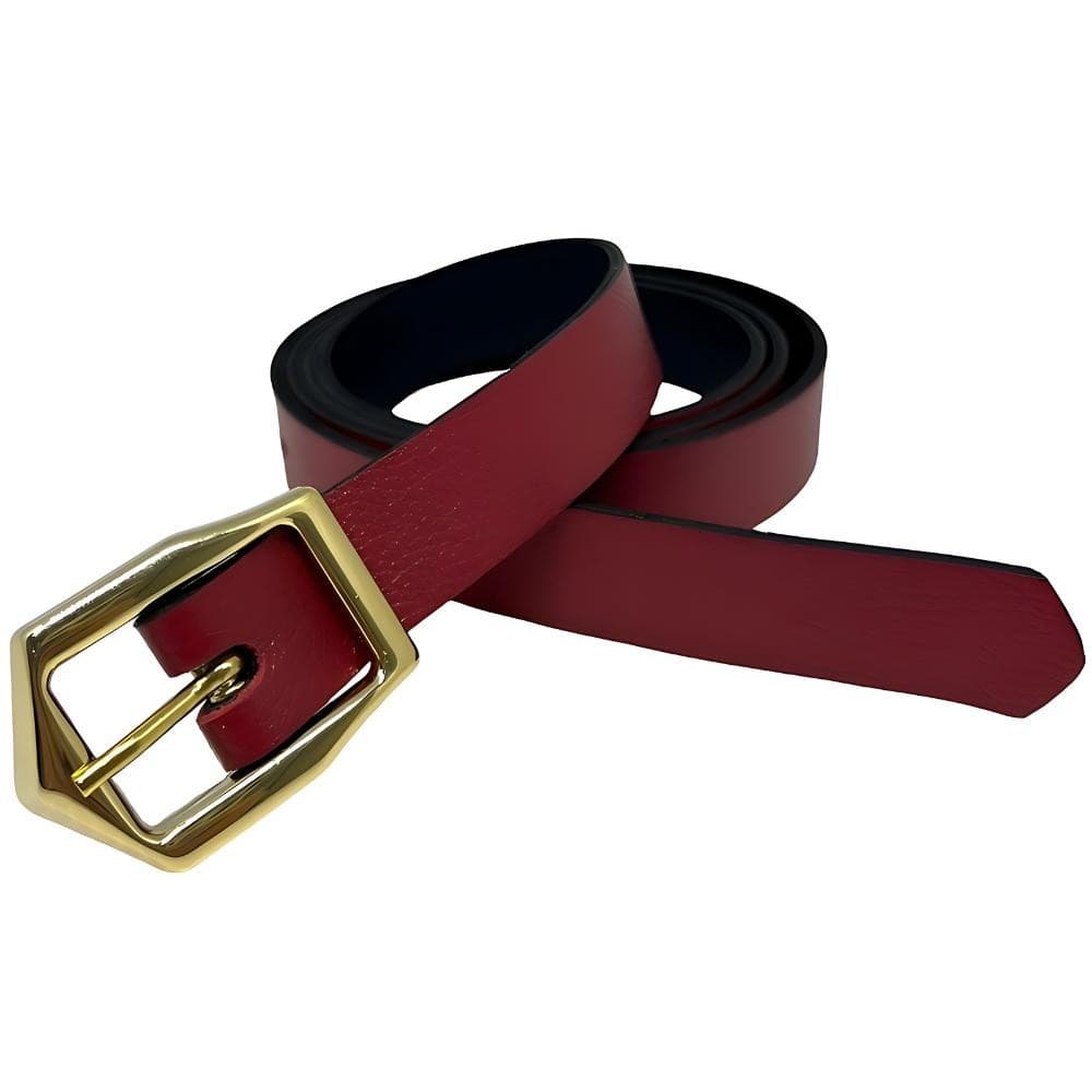 Cinto Feminino 100% Couro Legítimo Luxo Elegante - Diversas Cores