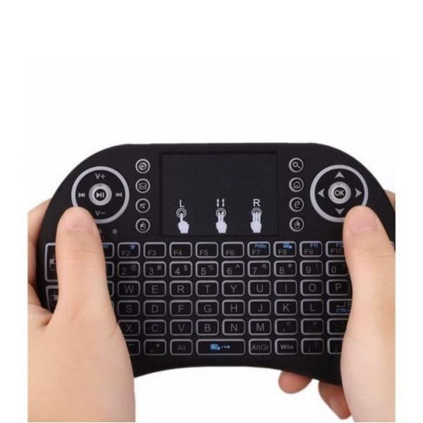 Mini Teclado Usb Led Touchpad Smart Tv Pc Ps3  frete grátis