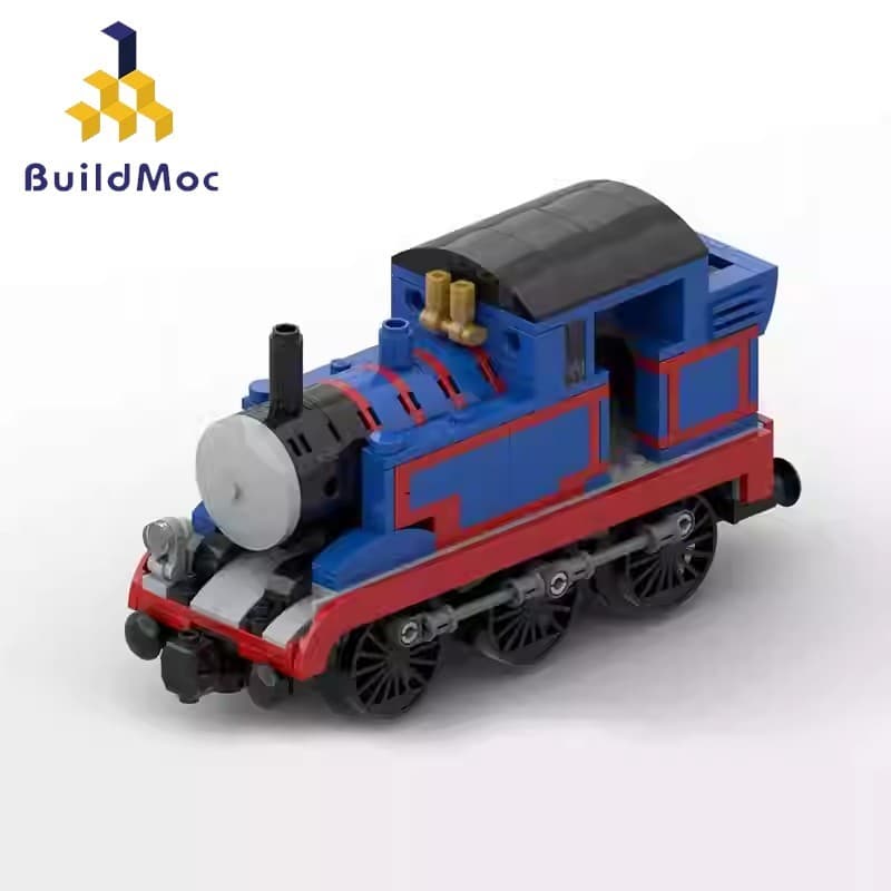 Conjunto De Blocos De Construção De Trem Thomas De 394 Peças , Kit De Montagem De Tijolos Educacionais Modelo Choo-Charl