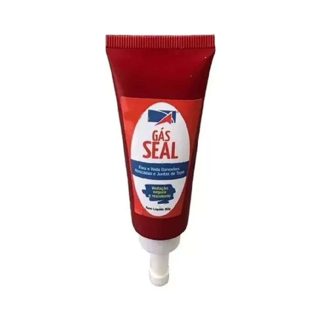 Veda Rosca Liquida Gás Seal Conexões Roscas Canos Juntas 80g