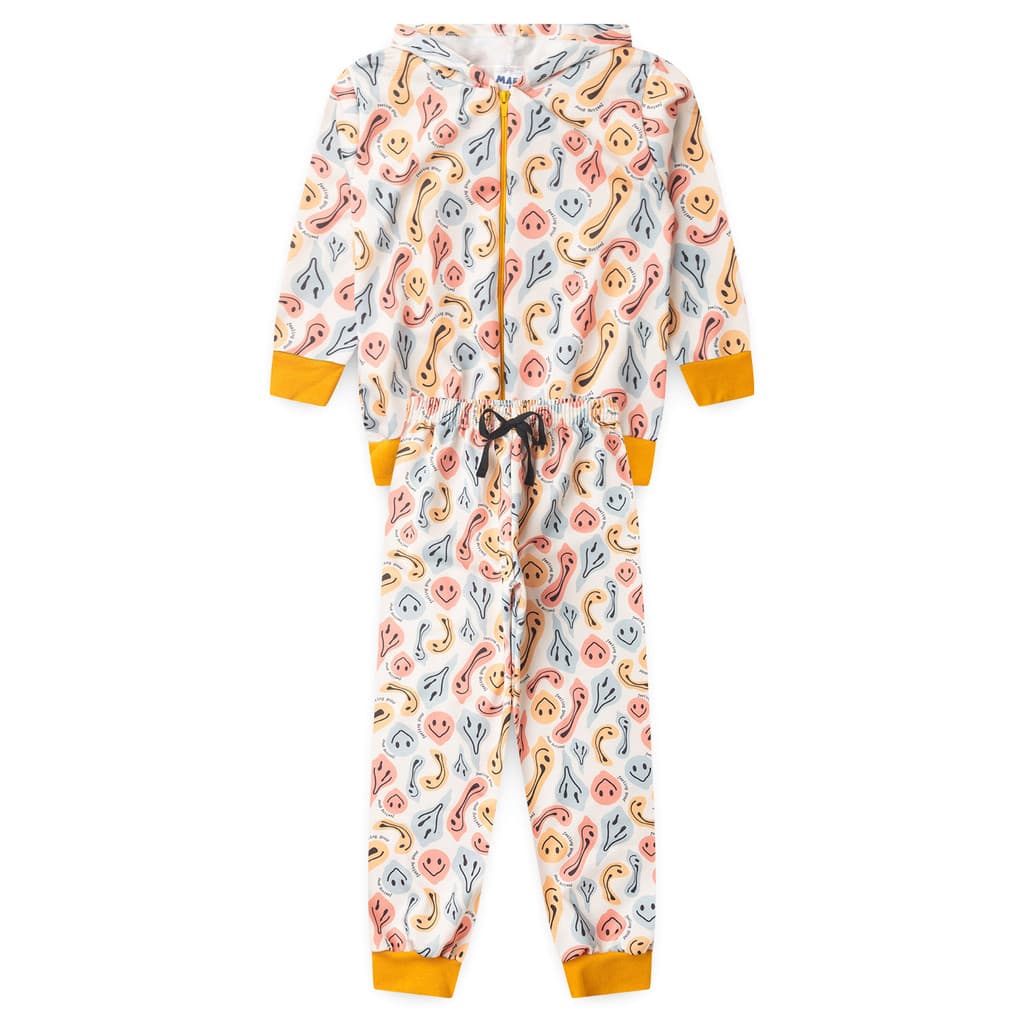 Conjunto Infantil Inverno Sublimado Smile - Mafi Kids