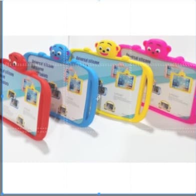 Capinha Capa Com Suporte Base Infantil Para Tablet 7 Polegadas  Silicone