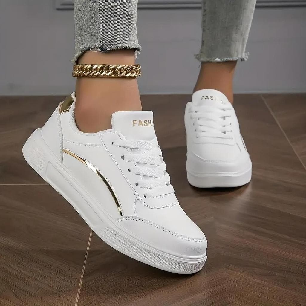 Tenis Feminino Casual Branco Retrô Clássico Original Force Envio Imediato