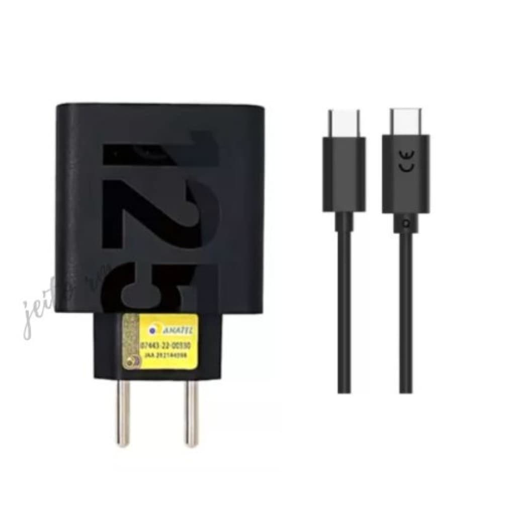Carregador Turbo 125w Tipo C Para Tudos  telefones celuares tipo-c