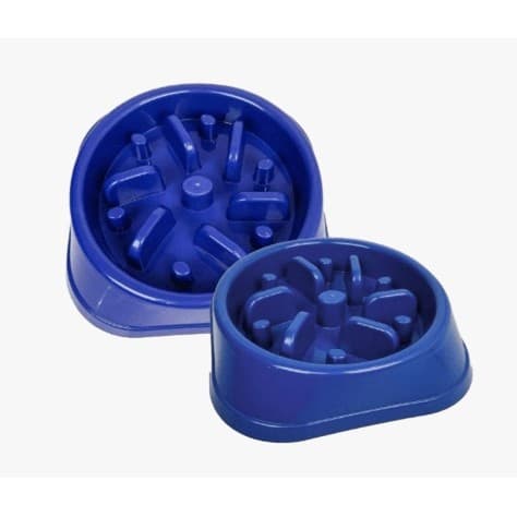 Comedouro Educativo Lento Para Cachorro Gato Antistress Obesidade Engasgo
