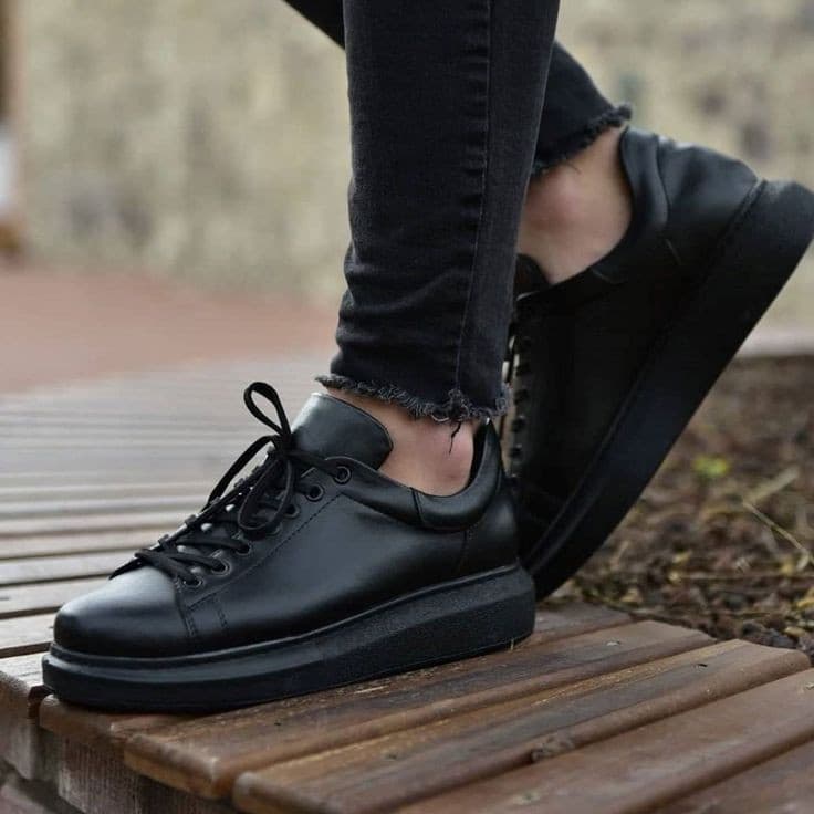 Tênis Masculino Calçado Casual Sneaker Sola Alta Macio e Confortável Promoção