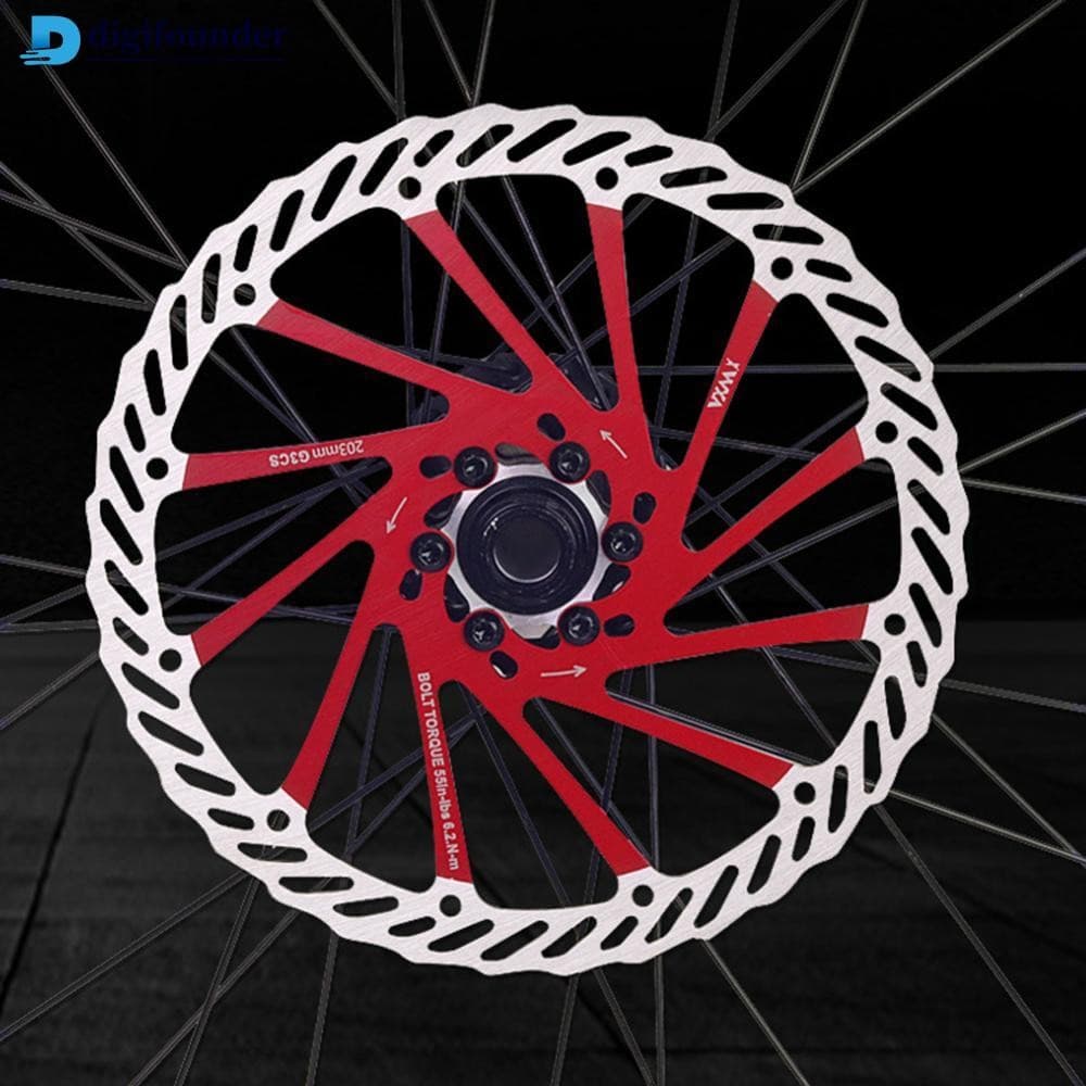 DIGIFOUNDER Ultraleve 160/180/203mm Rotor De Freio A Disco Hidráulico De Bicicleta Mountain Road Racing Para MTB Com 6 P