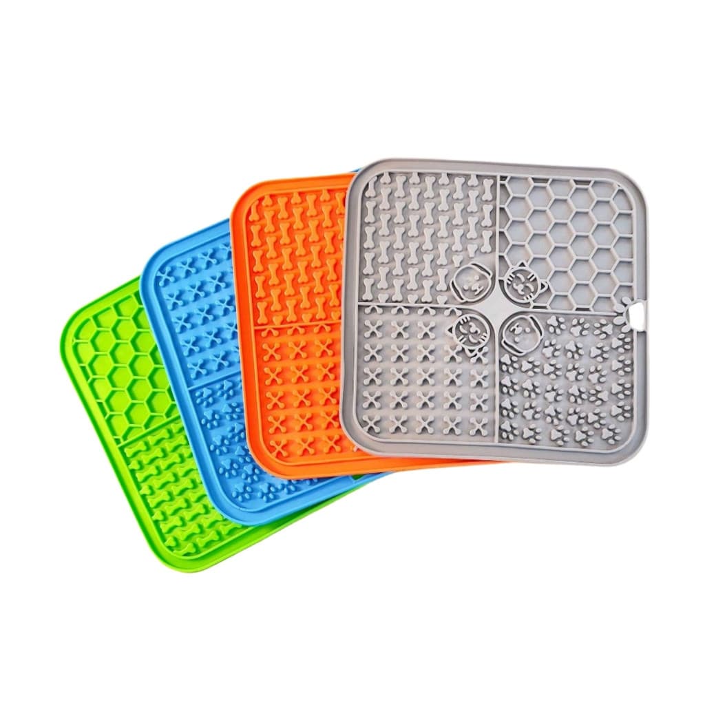 TAPETE INTERATIVO LAMBE LAMBE COMEDOURO LENTO PARA CÃES E GATOS LABIRINTO M