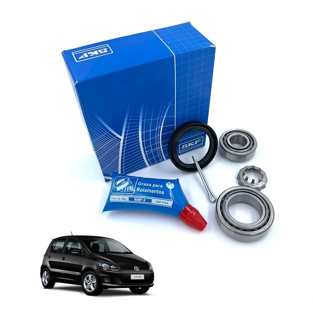 2 Kit Rolamentos De Roda Traseira Skf - Fox - Vkba4529