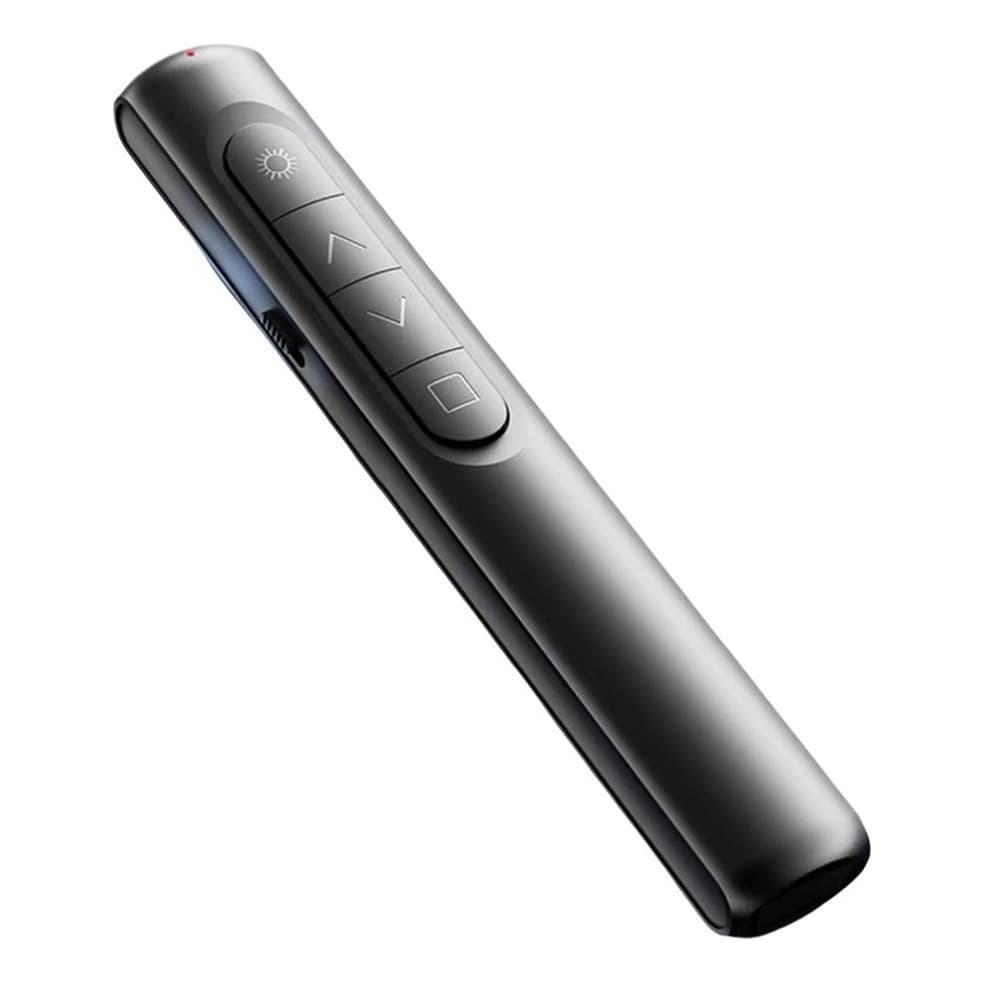 Caneta Controle Remoto S12 PPT com Indicador Laser USB-C 2,4