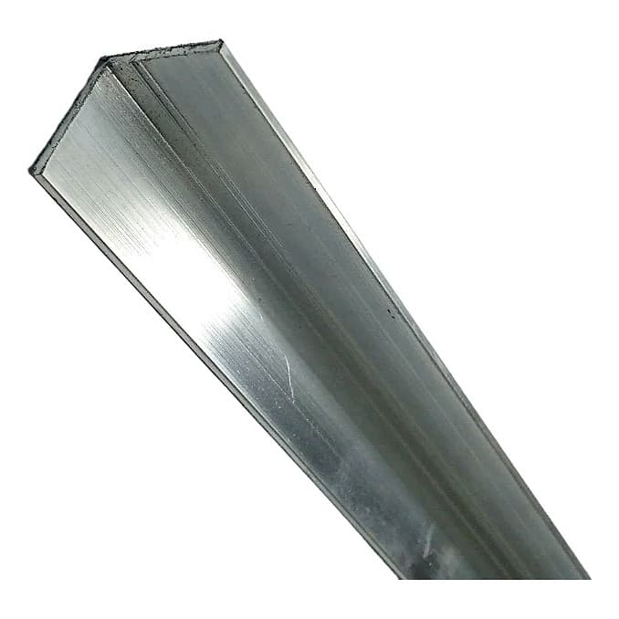 Cantoneira Em Alumínio 1 X 1/8 = 25 X 25 X 3 Mm C/ 60 Cm