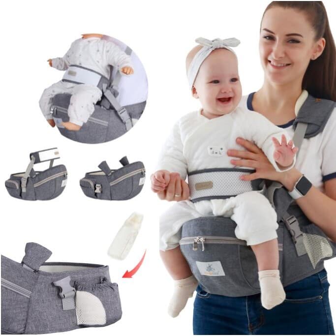 Porta-Bebês De Algodão , Banco De Cintura , Estilingue Para Bebê , Portador De Quadril , Assento Crianças , Bolsa Caminh