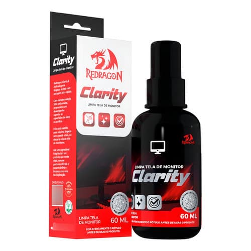 Redragon Clarity - Nano Solução Limpeza De Telas E Monitores