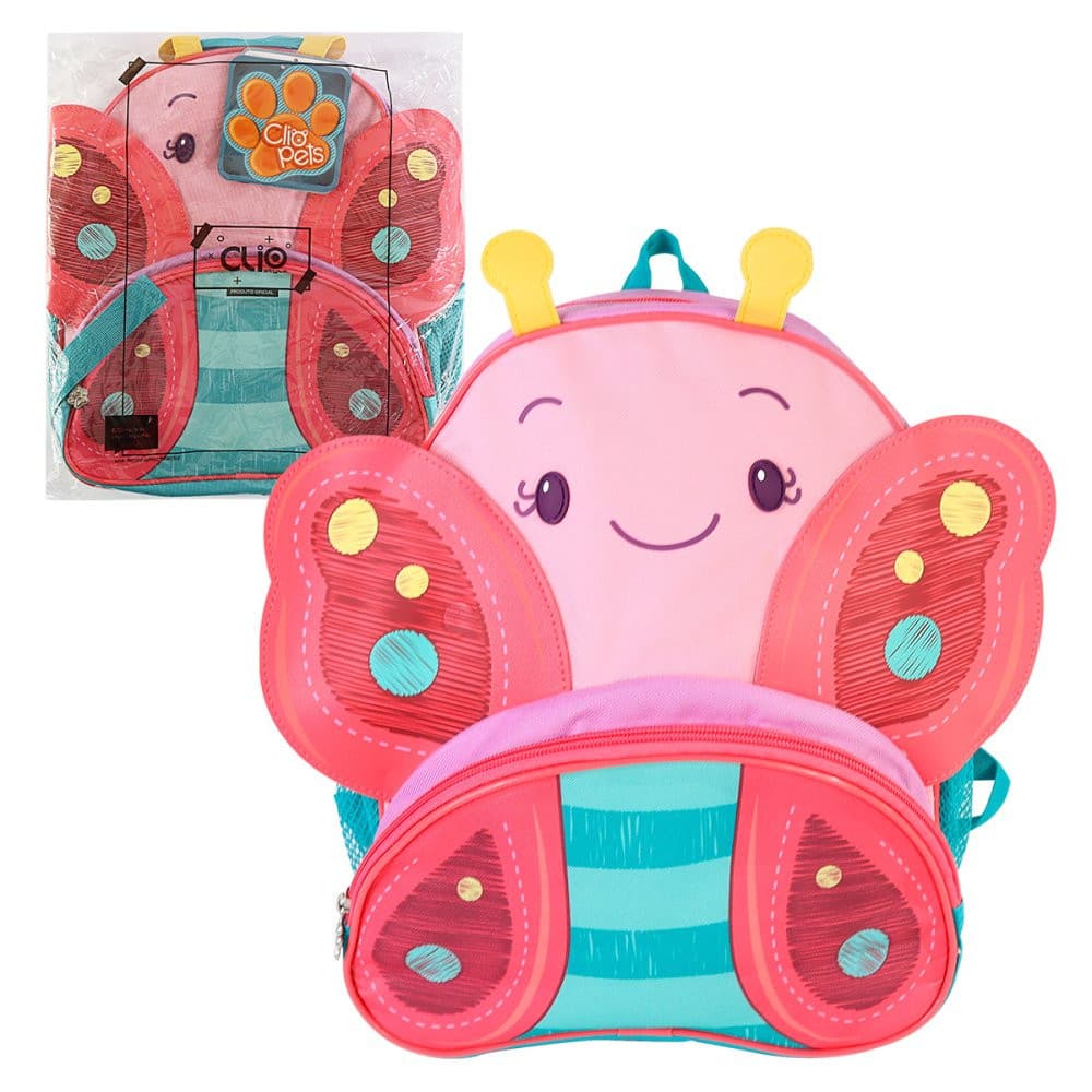 Mochila com Alças Infantil - Borboletinha Joaninha Abelhinha Unicórnio