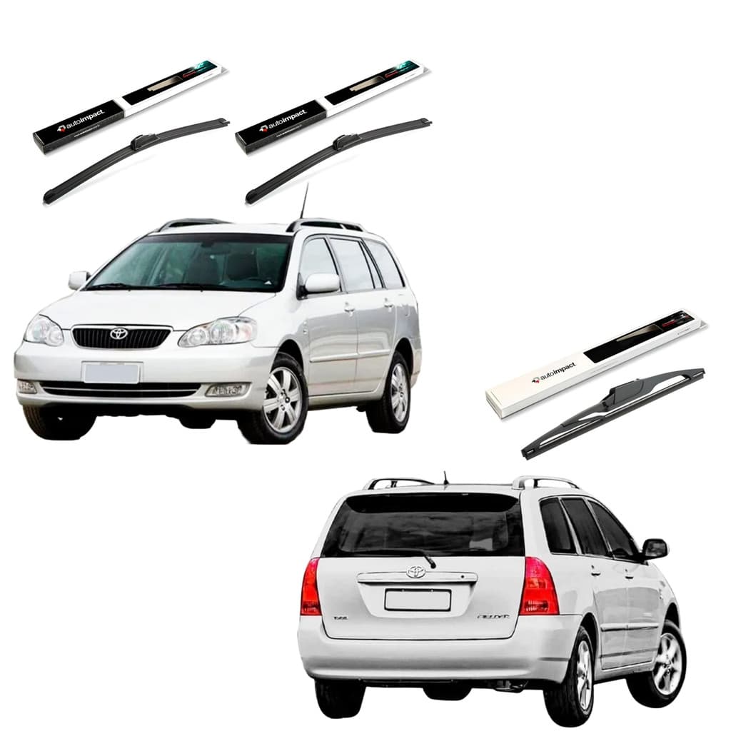 Kit 3 Palhetas Limpador Parabrisa Autoimpact - Linha Toyota