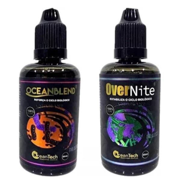 Kit Ciclagem Ocean Blend + Over Nite da Ocean Tech - 50ml
