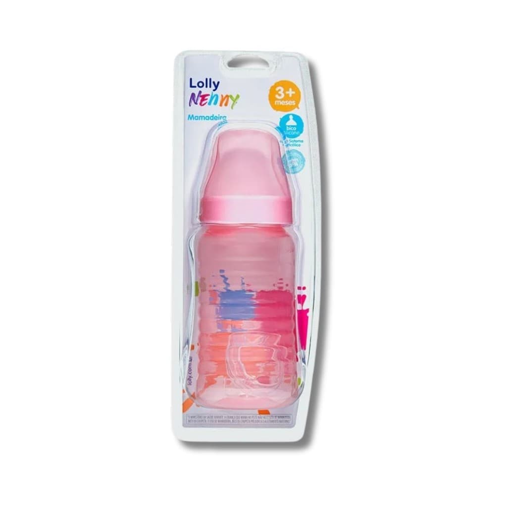 Mamadeira Big Clean 340ml R Rosa Lolly