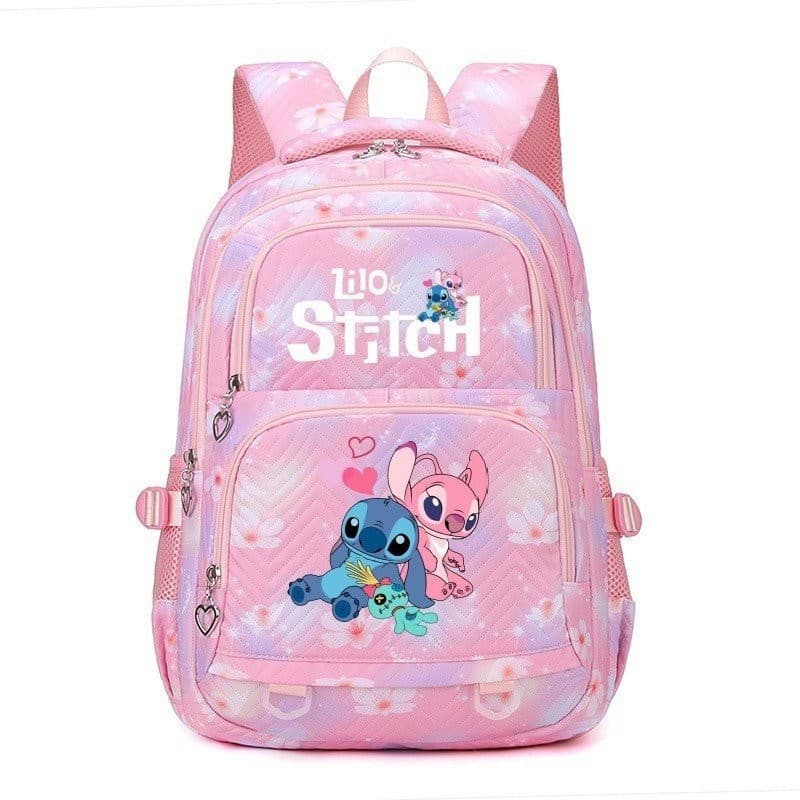 Novo estilo bonito ponto impressão grande capacidade estudantes da escola primária moda mochila luz SD7P