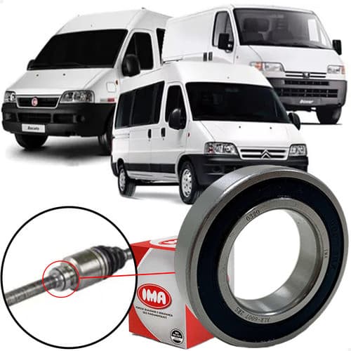 Rolamento Semi Eixo Ducato Boxer Jumper Todas