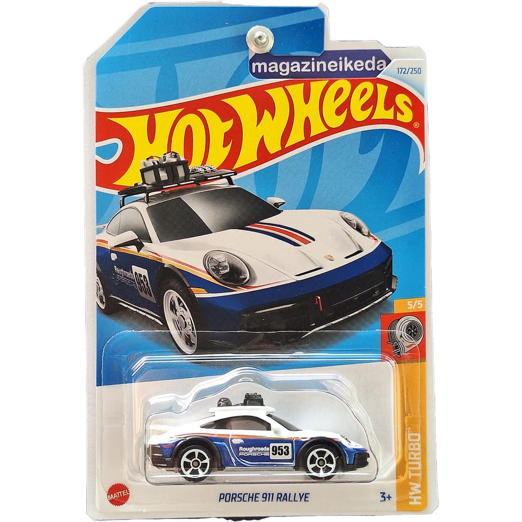 Carro Hot Wheels PORSCHE 911 RALLYE HRY70 Azul HW TURBO