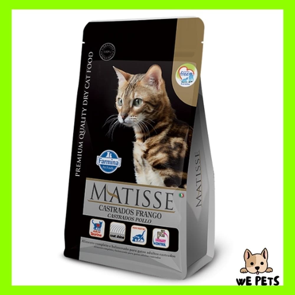 Ração 7,5Kg Matisse para Gatos Castrados Frango