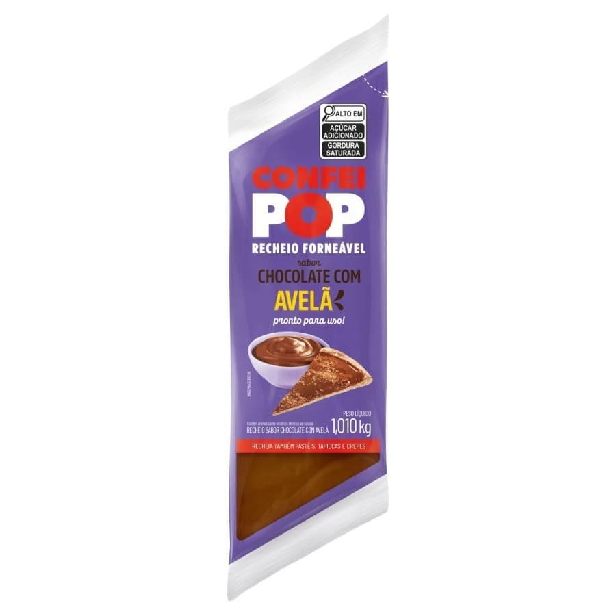 Recheio Forneável Chocolate c/ Avelã