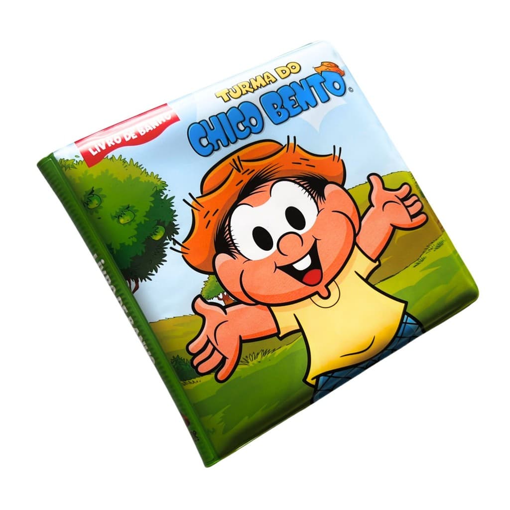 Livro de Banho Turma do Chico Bento - Com Selo Inmetro Editora On line